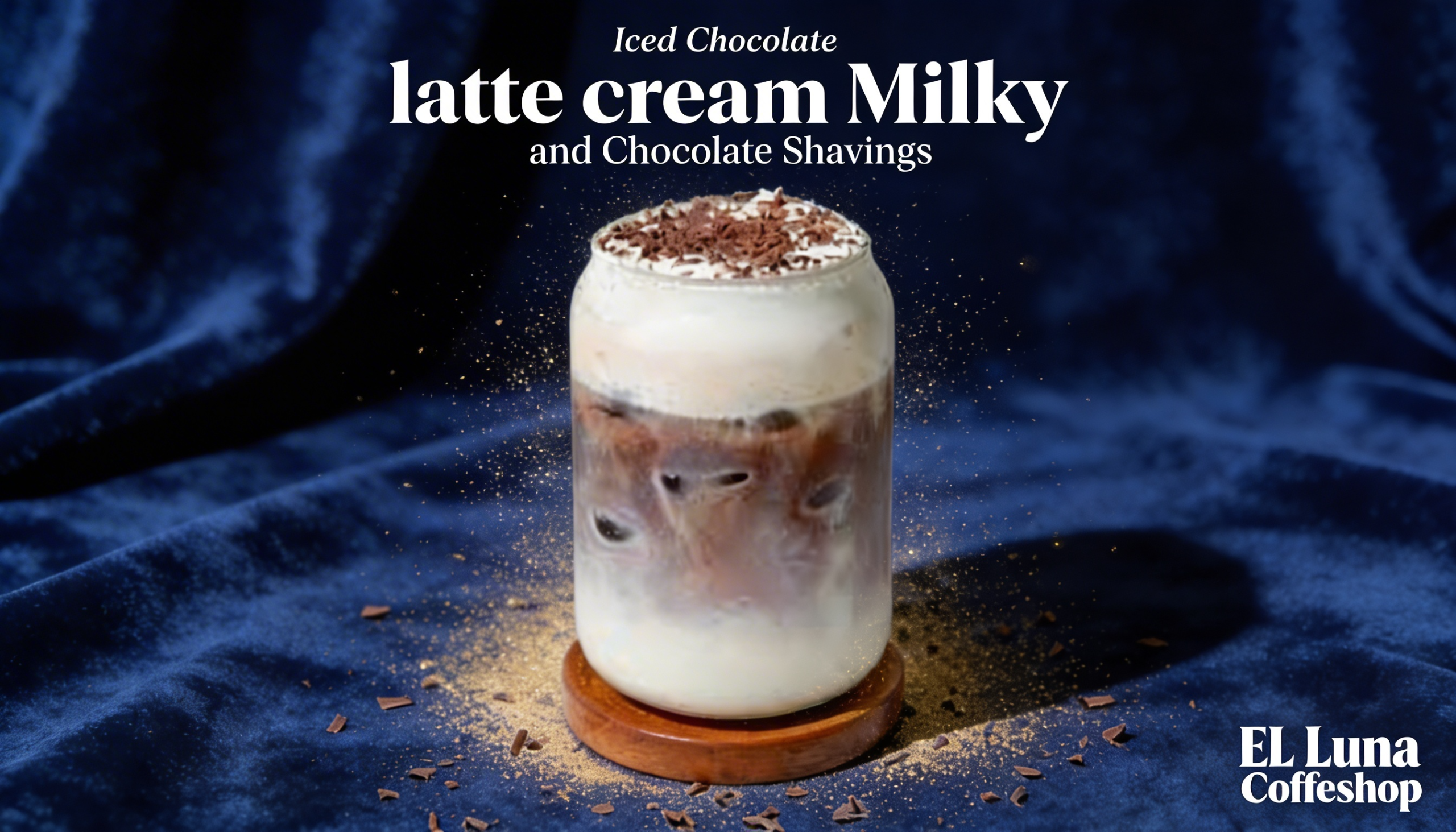 Ice Chocolate Latte with Cream Milky: Minuman Segar, Manis, dan Creamy yang Bikin Nagih