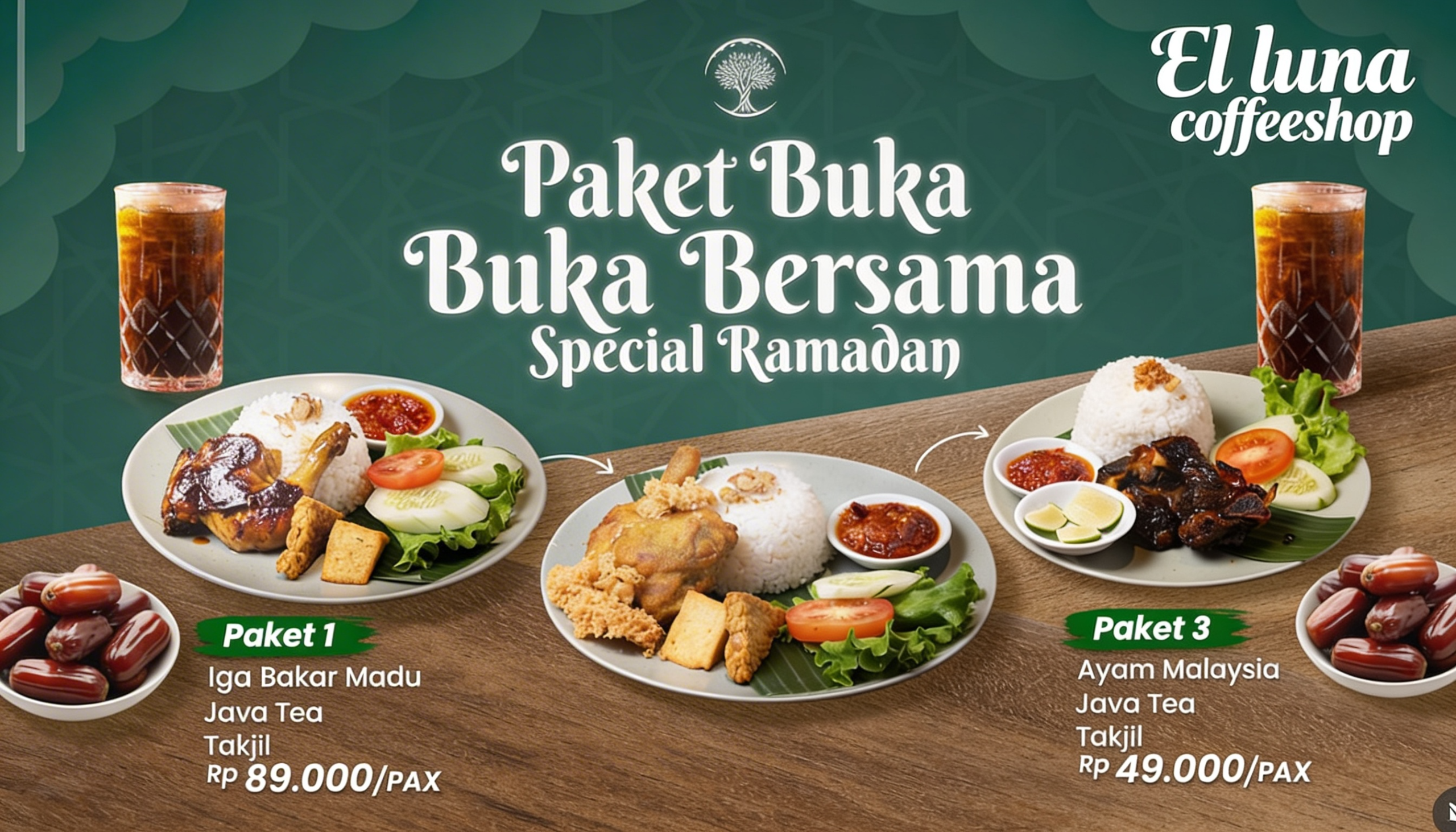 Promo Spesial Ramadhan di EL Luna Coffee Shop: Ngabuburit Makin Hangat dan Hemat