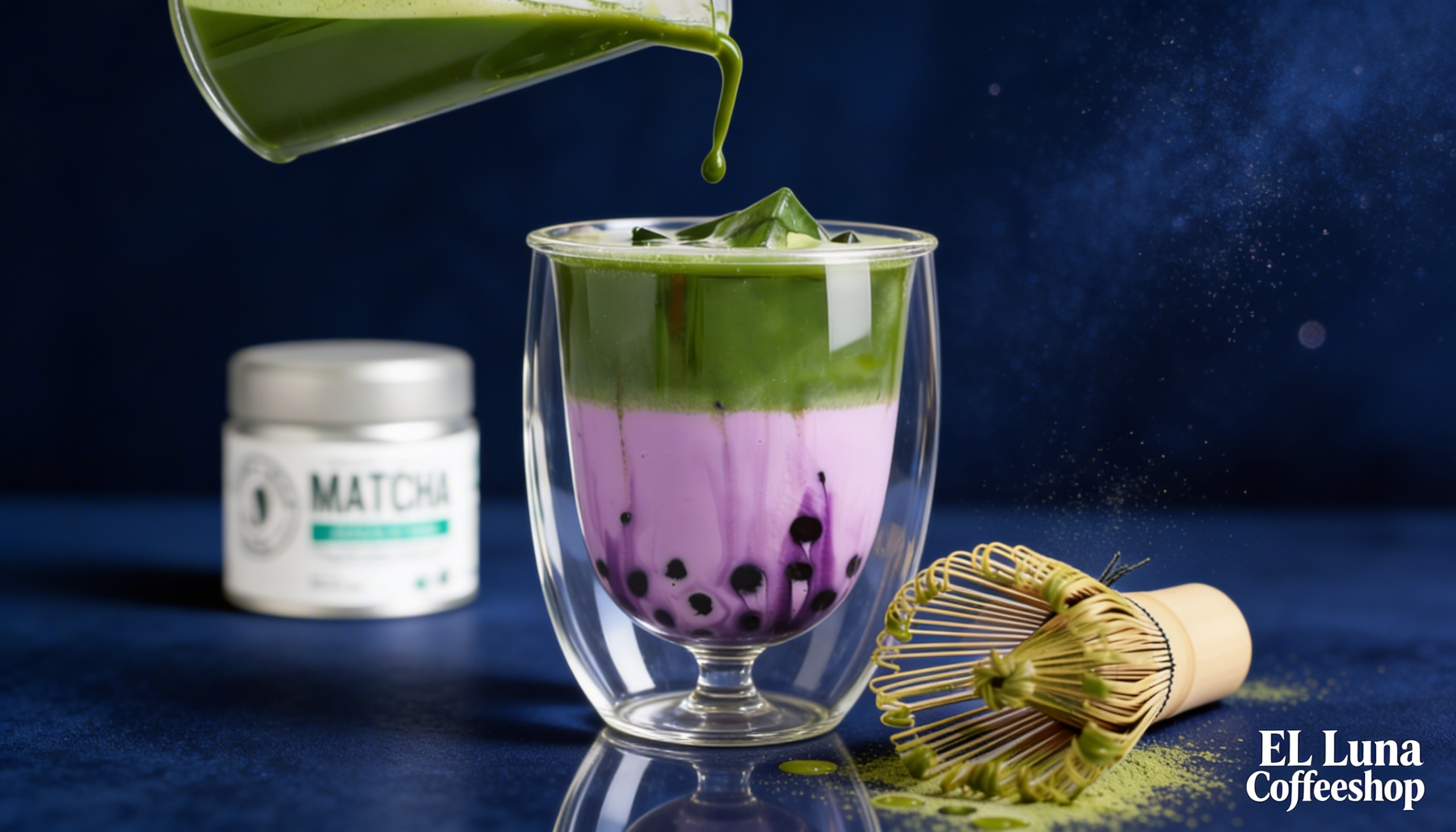 Minuman Ube Matcha Bubble : Perpaduan Unik Manis, Creamy, dan Segar yang kaya manfaat