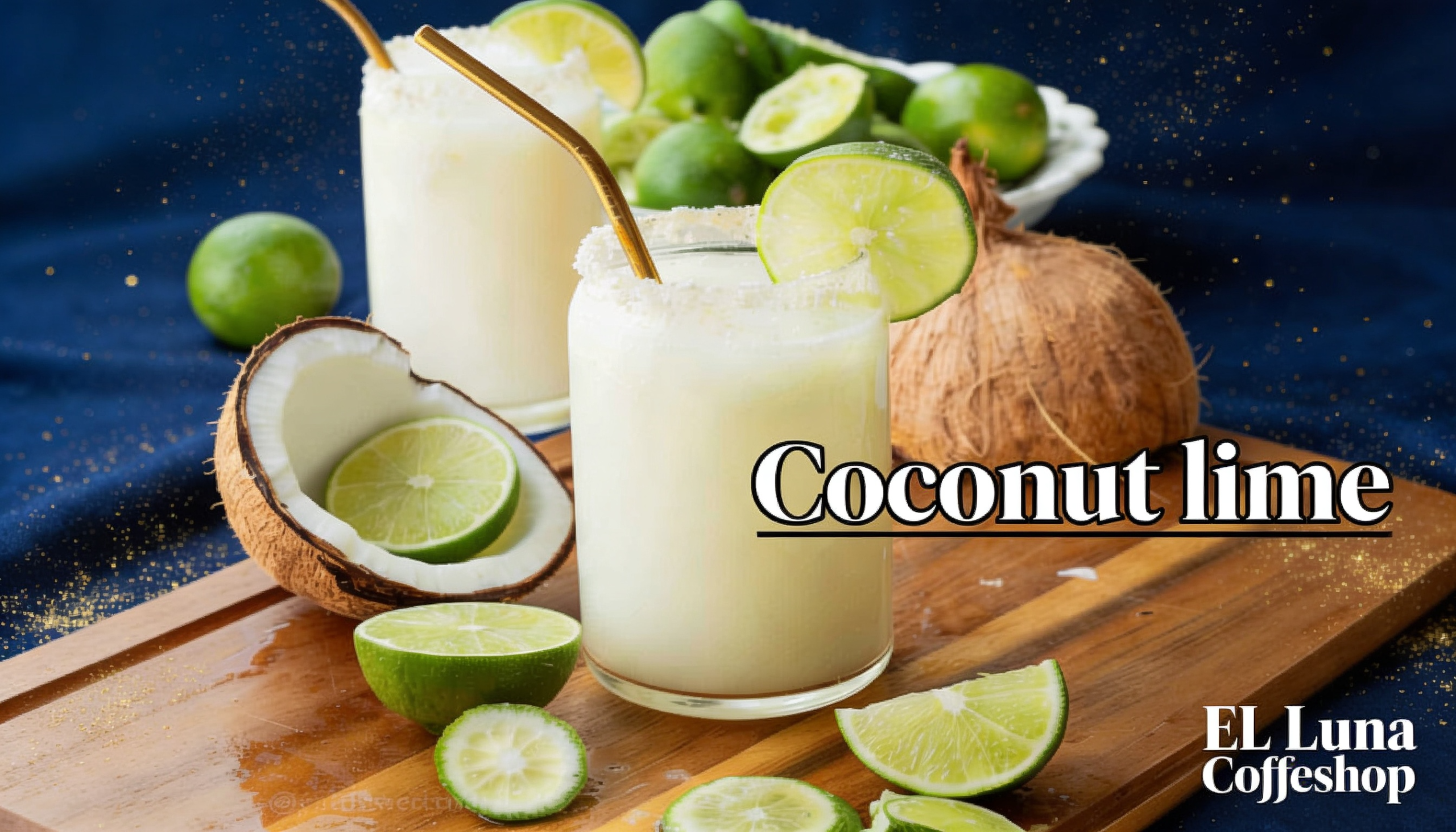 Coconut Lime: Minuman Segar Alami dengan Perpaduan Kelapa dan Jeruk Nipis