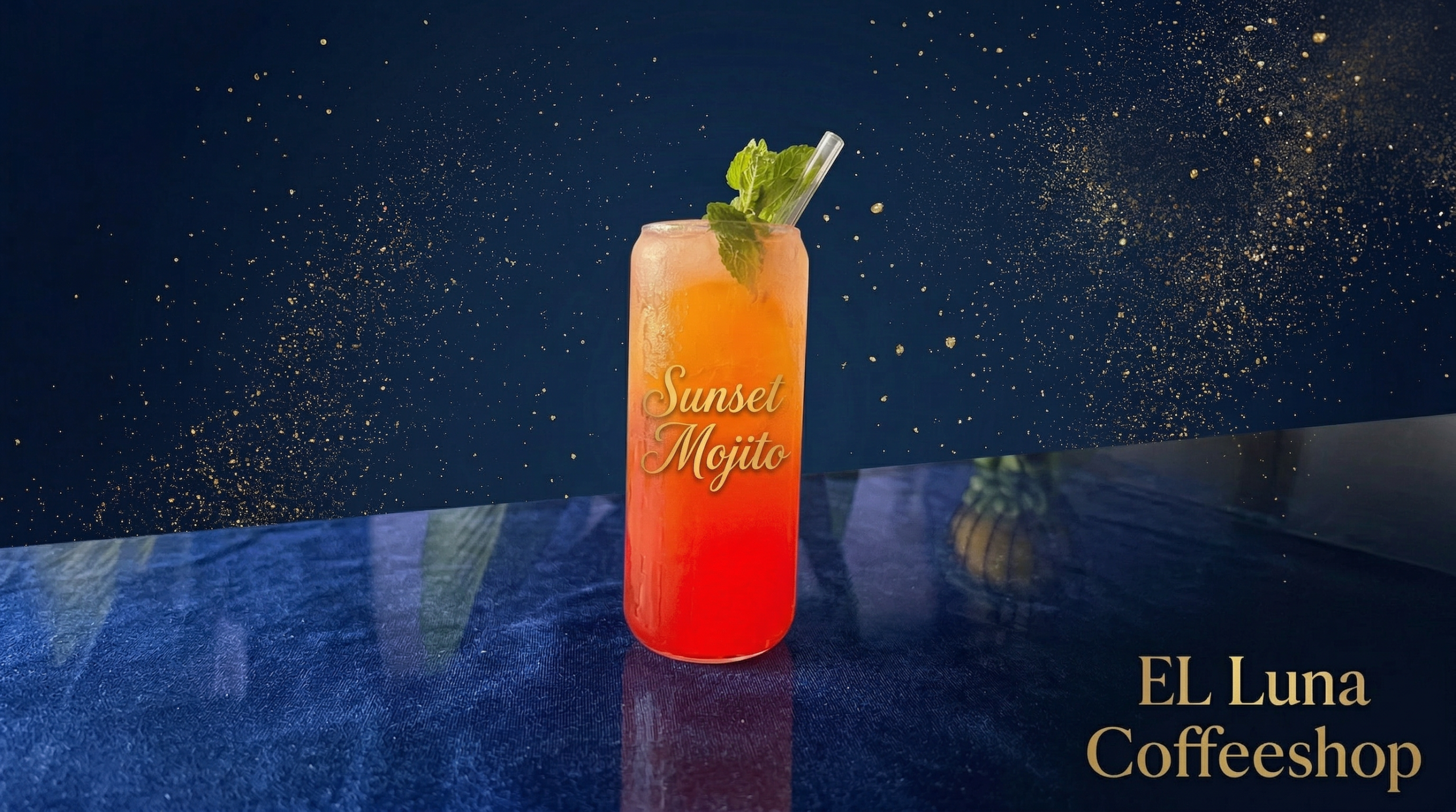 Sunset Mojito: Minuman Segar dengan Perpaduan Jeruk, Mint, dan Warna Senja yang Menawan