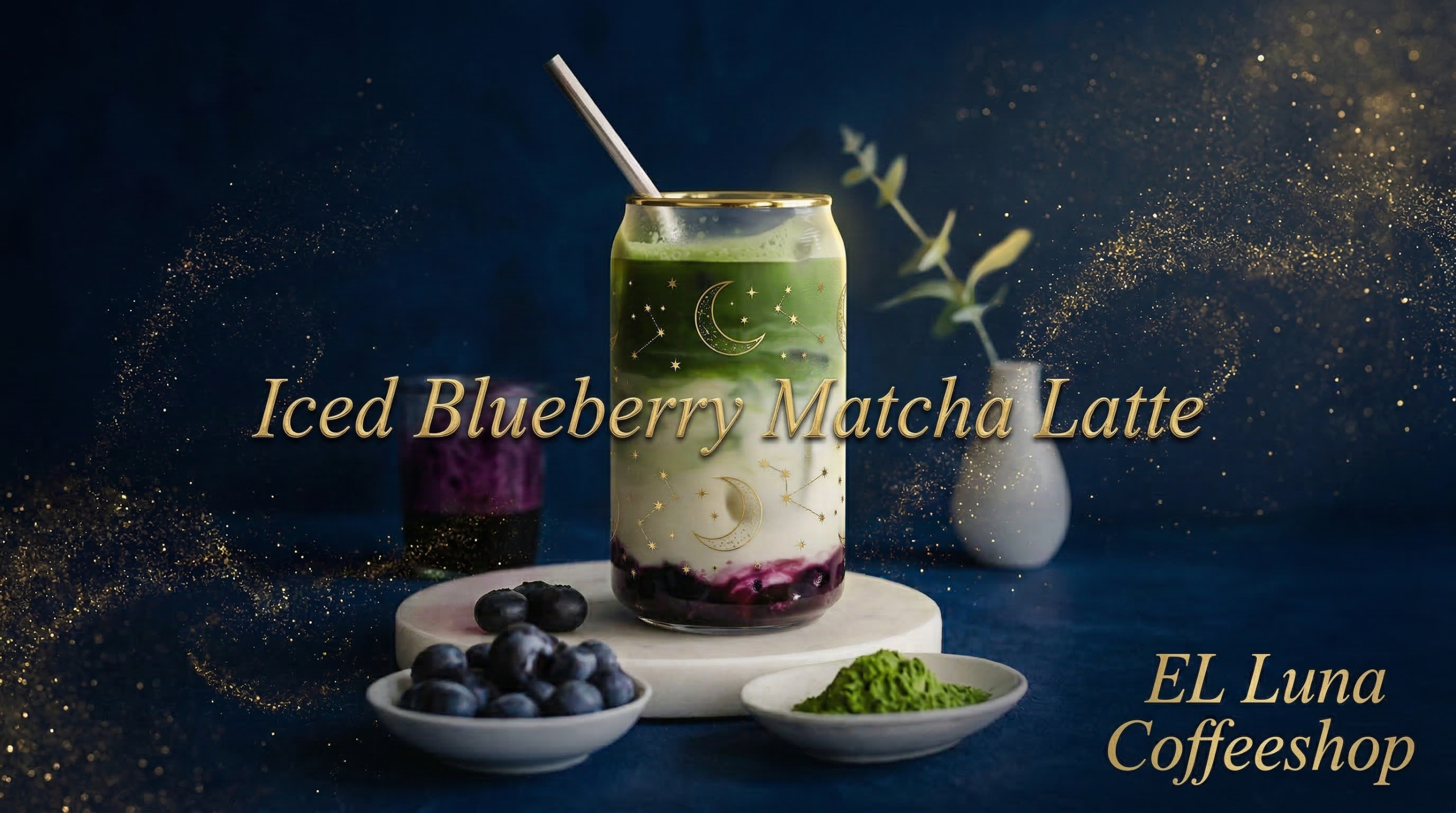 Iced Blueberry Matcha Latte: Minuman Segar dengan Perpaduan Matcha dan Blueberry
