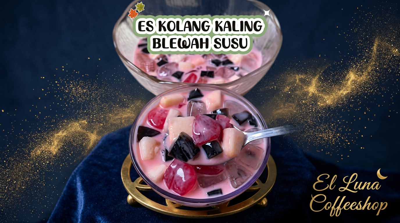 Es Kolang-Kaling : Minuman yang sangat Segar dan Menyehatkan serta di gemari pecinta buah- buahan