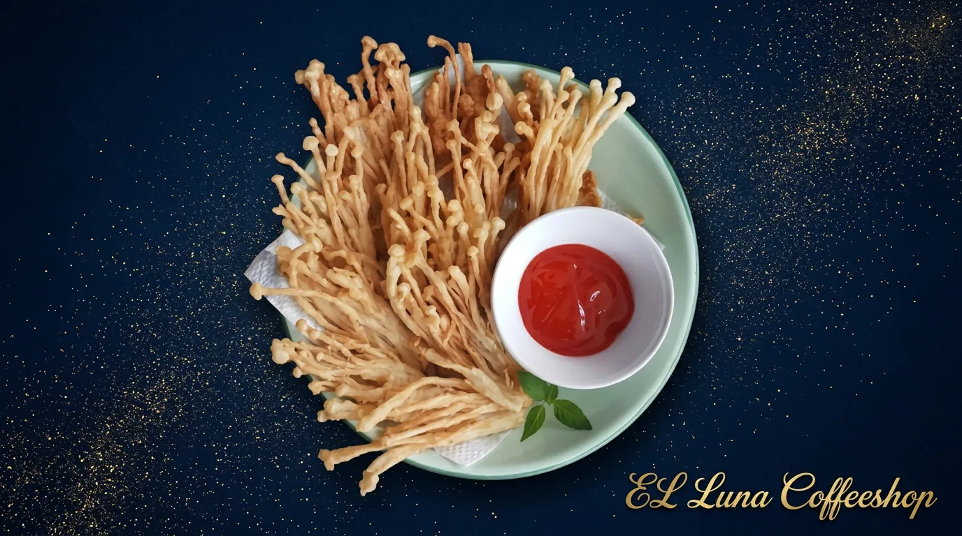 Enoki Crispy: Camilan Renyah dari Jamur Enoki yang Lezat dan Bergizi